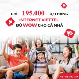 Giá cước wifi Viettel Hóc Môn